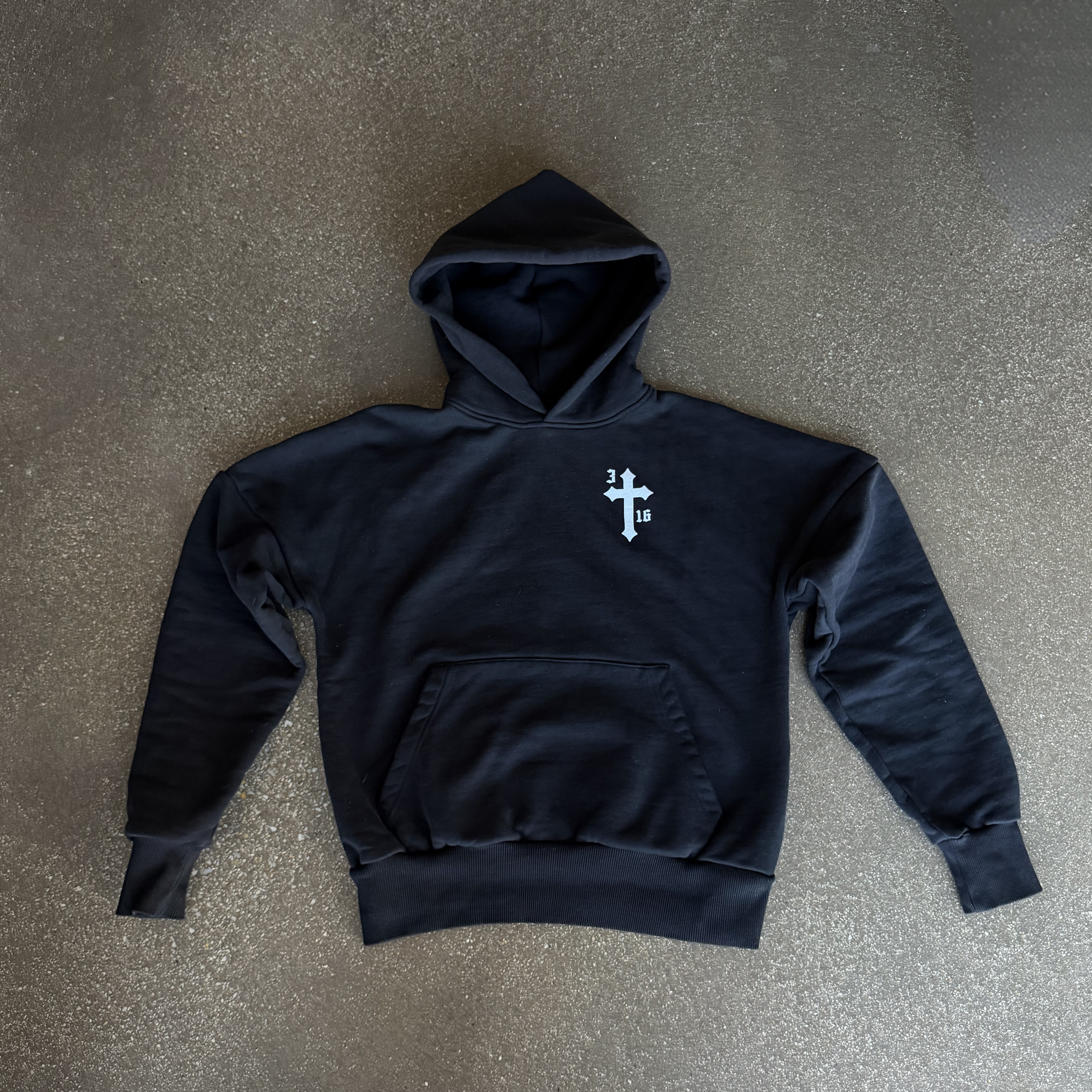 John 3:16 Cropped Hoodie